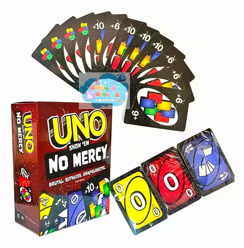 JUEGO CARTAS UNO "NO MERCY" - Imagen 5