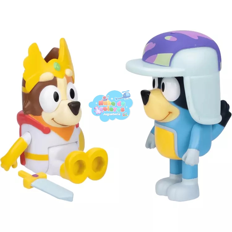 2 FIGURAS BLUEY CUENTO DE HADAS - Imagen 3