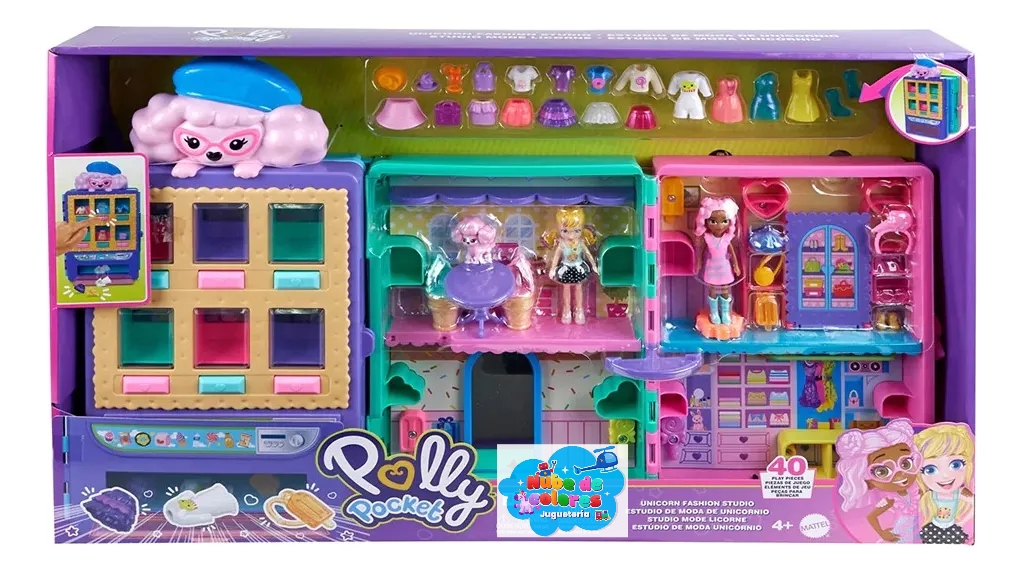 SET POLLY POCKET - MODISTAS DULCES - Imagen 11