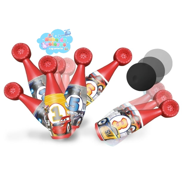 JUEGO DE BOLOS CARS - Imagen 2