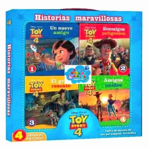 MALETA 4 LIBROS "TOY STORY 4"