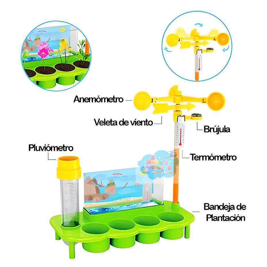 KIT ESTACIÓN METEREOLÓGICA - STEM - Imagen 4