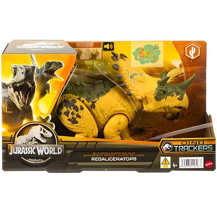 JURASSIC WORLD - DINOSAURIO CON SONIDO Y MOVIMIENTO DE ATAQUE