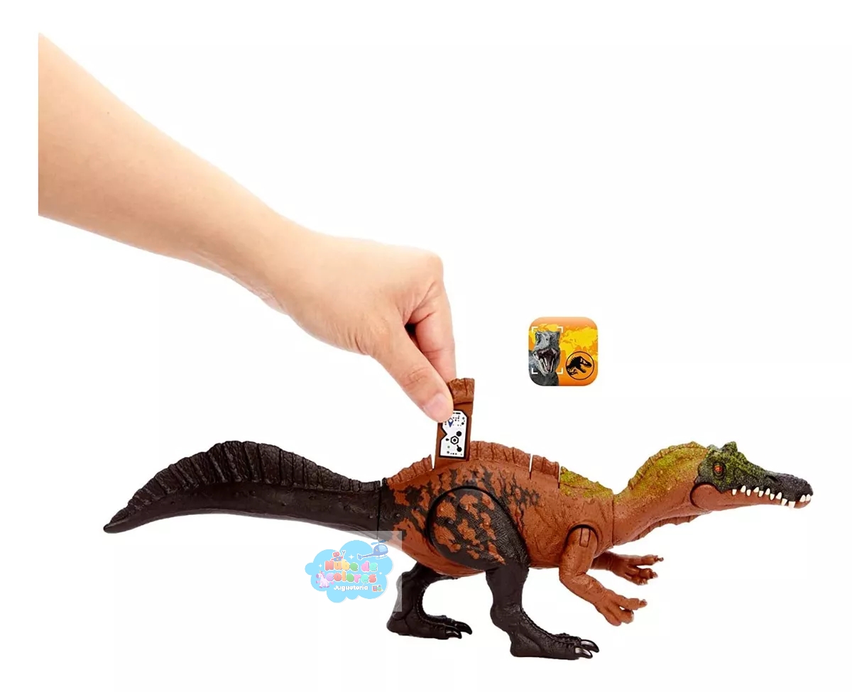 JURASSIC WORLD - DINOSAURIO CON SONIDO Y MOVIMIENTO DE ATAQUE - Imagen 4