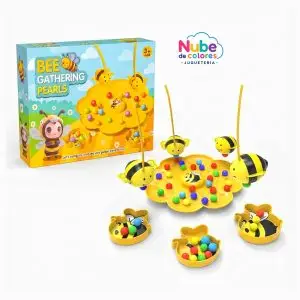 JUEGO ABEJAS ATRAPAN PELOTITAS