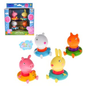 SET 4 FIGURAS DE BAÑO - PEPPA PIG