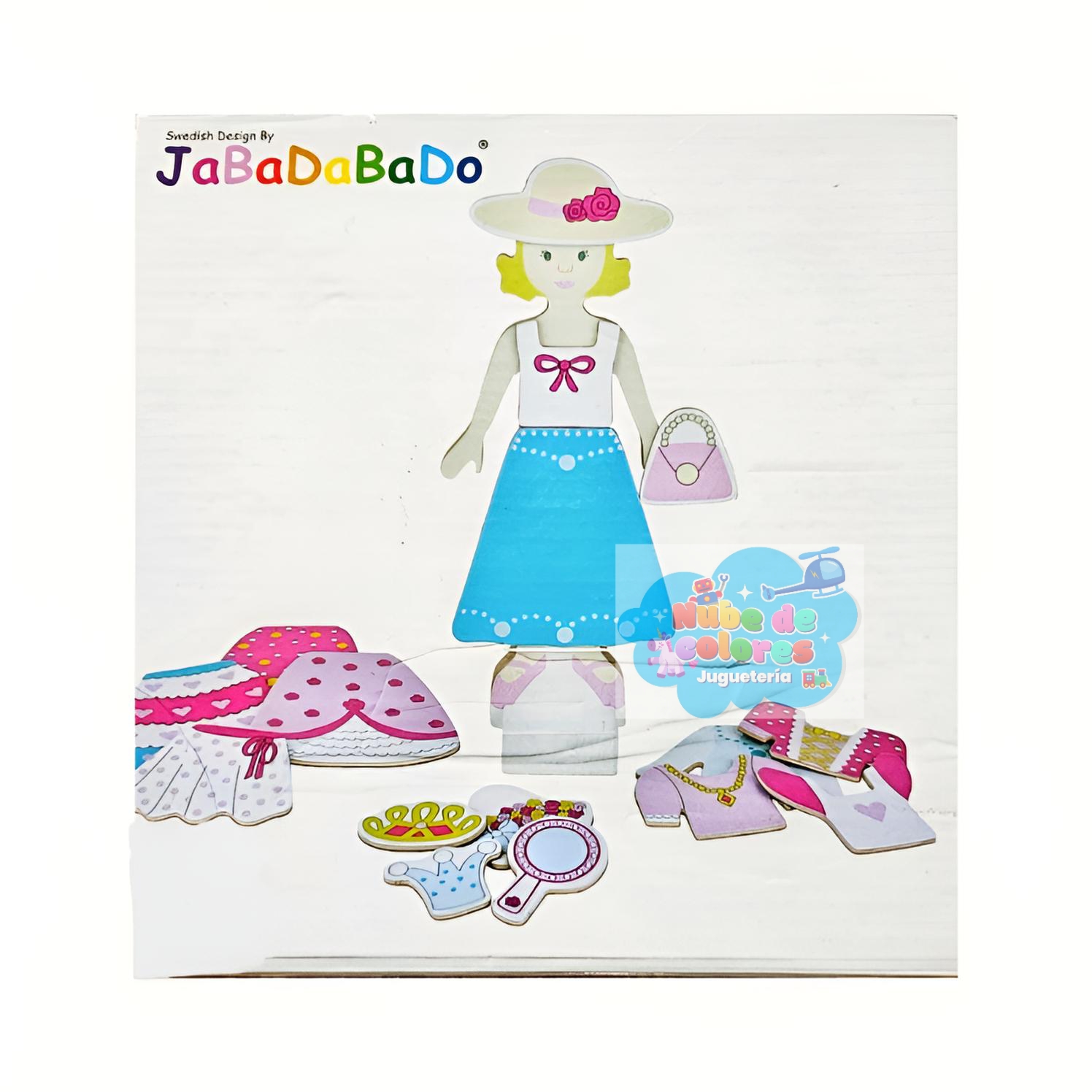 PUZZLE VESTIR A PRINCESA DE MADERA - Imagen 4