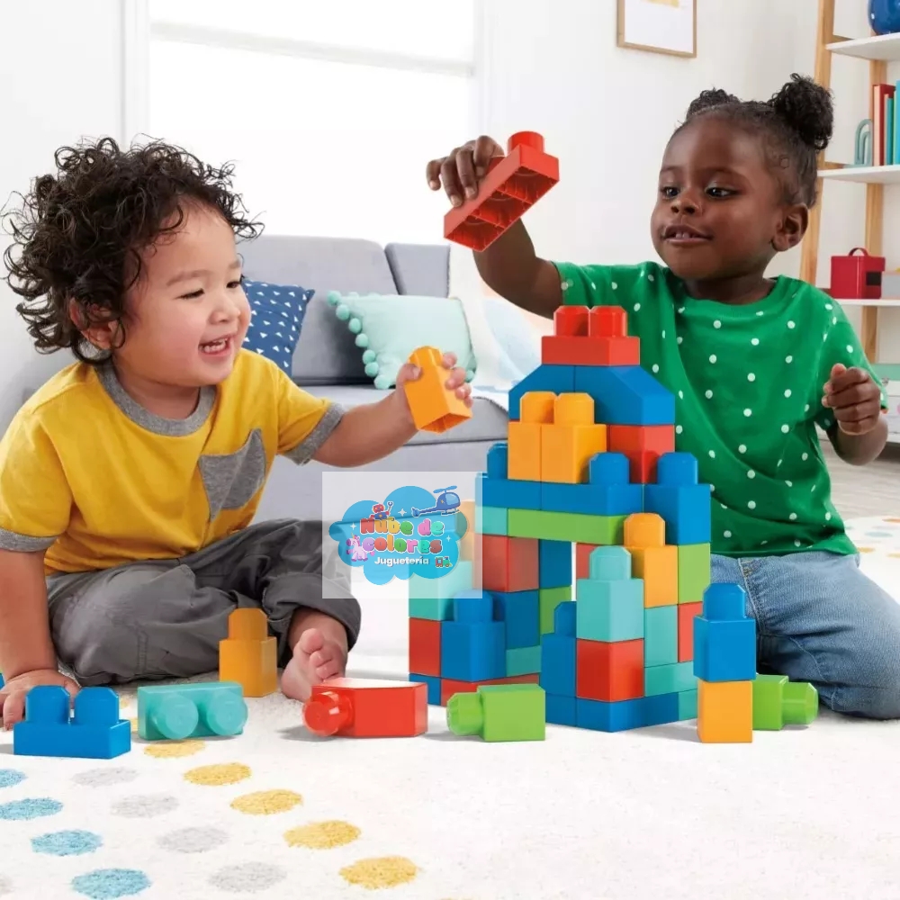 MEGA BLOKS - BLOQUES CONSTRUCCIÓN 100 PCS. - Imagen 5