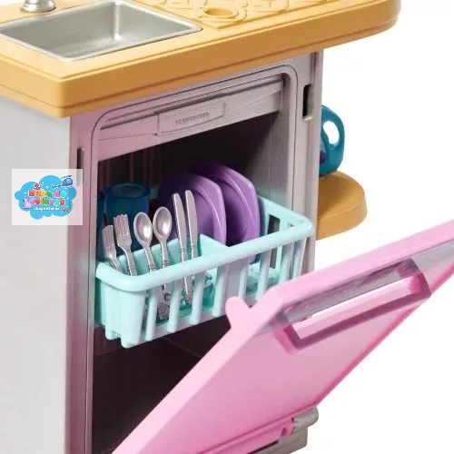 BARBIE - MUEBLES Y DECORACIÓN LAVAPLATOS - Imagen 4