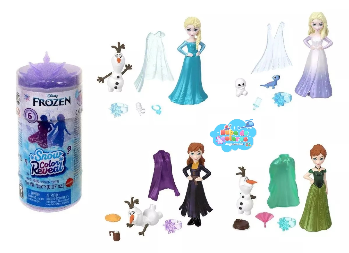 FROZEN - REVELACIÓN COLOR Y FIGURA SORPRESA