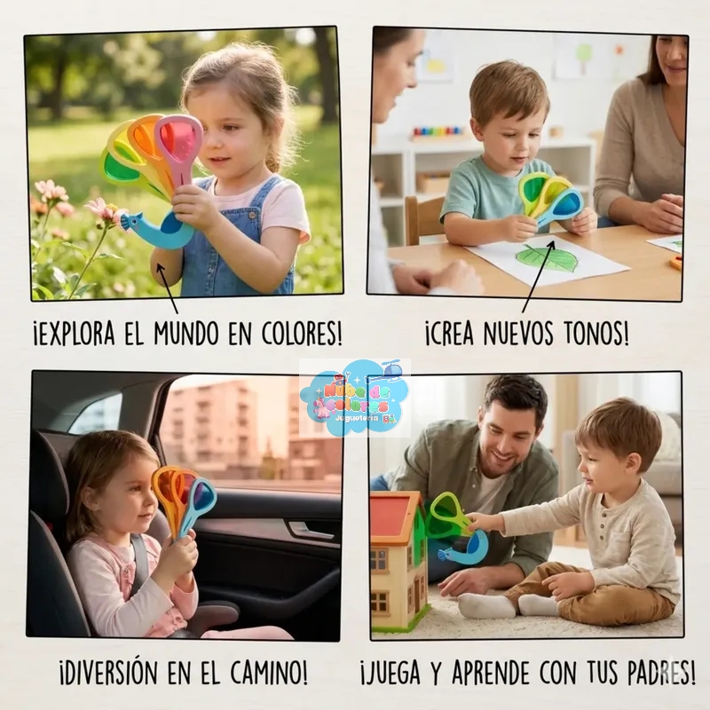PAVO REAL MULTICOLORES MONTESSORI - Imagen 2