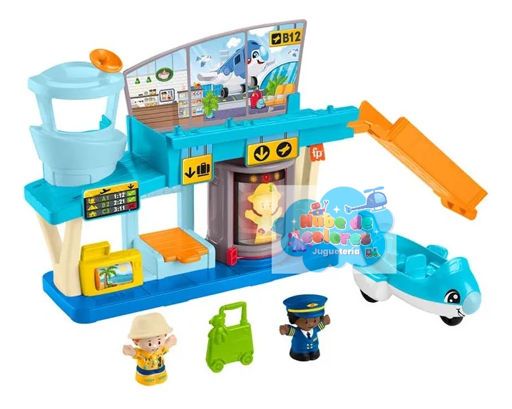 AEROPUERTO LITTLE PEOPLE FISHER-PRICE - Imagen 2