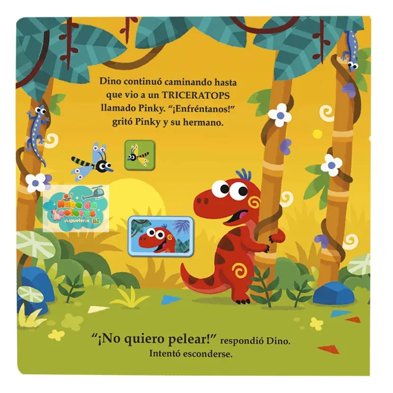 LIBRO DINO TELÉFONO INTERACTIVO - Imagen 3