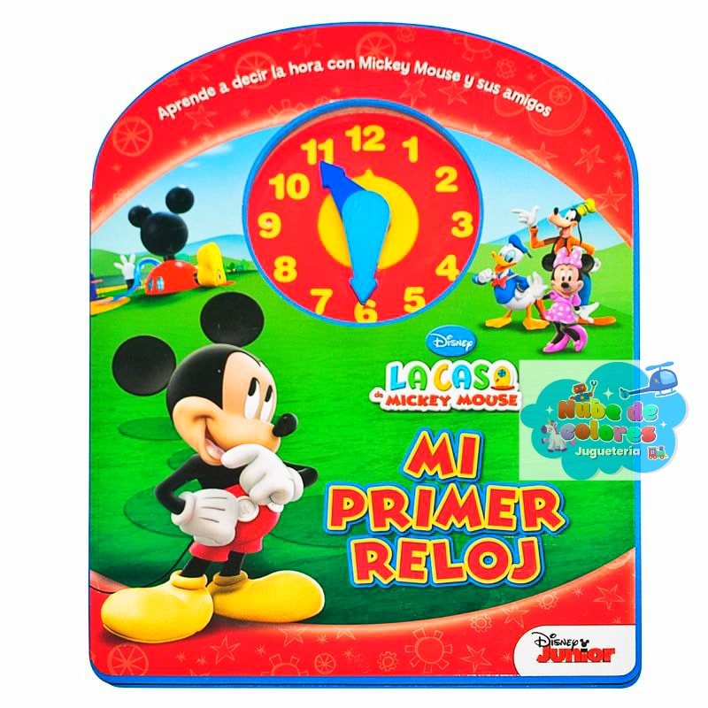MICKEY MOUSE LIBRO "MI PRIMER RELOJ" - Imagen 2