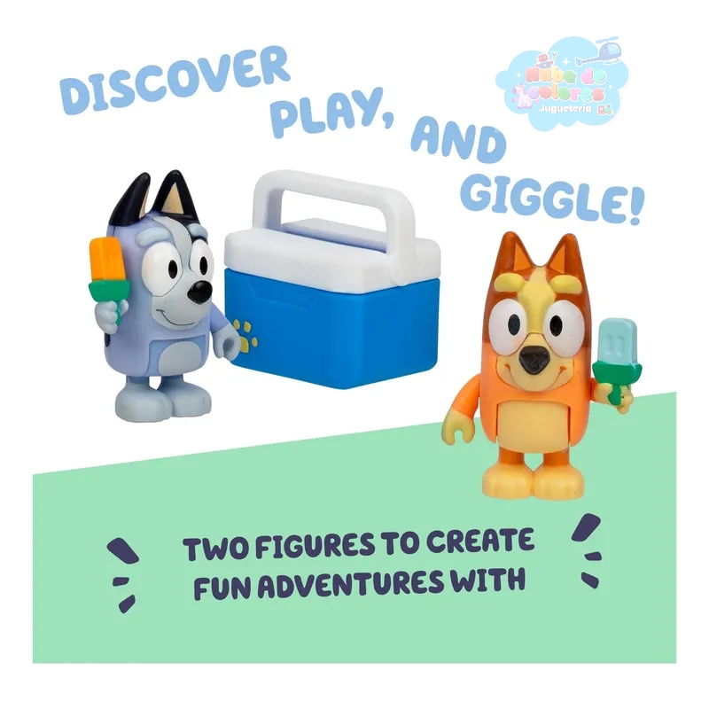 2 FIGURAS BLUEY HELADOS - Imagen 5