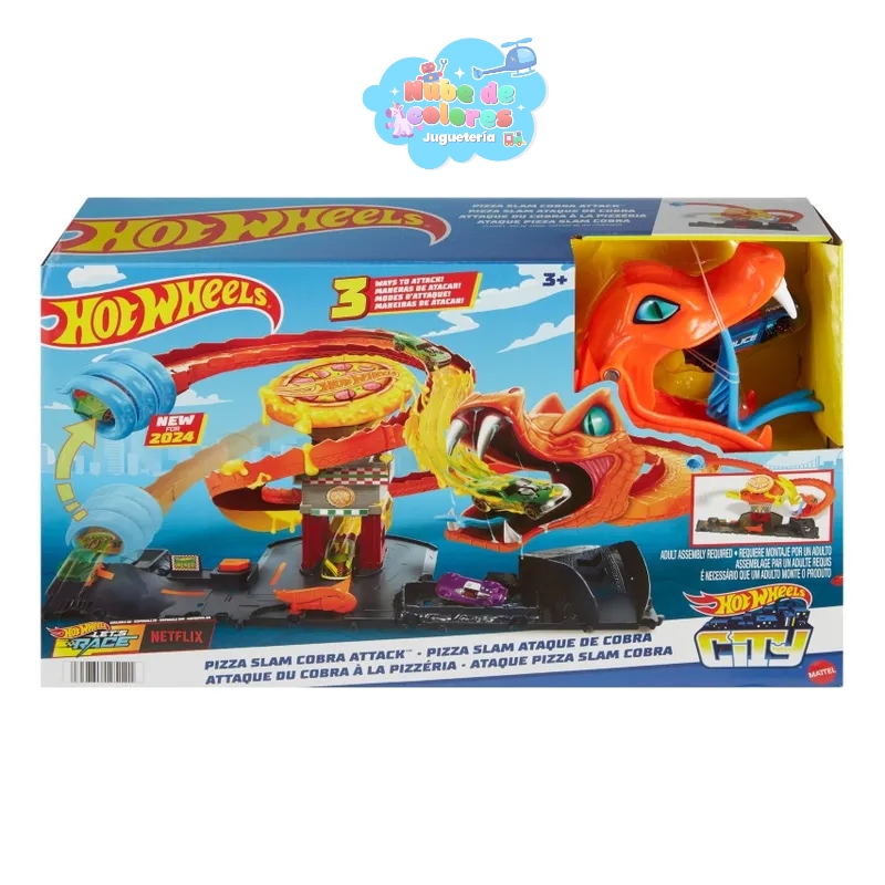 PISTA ATAQUE DE COBRA - HOT WHEELS - Imagen 7