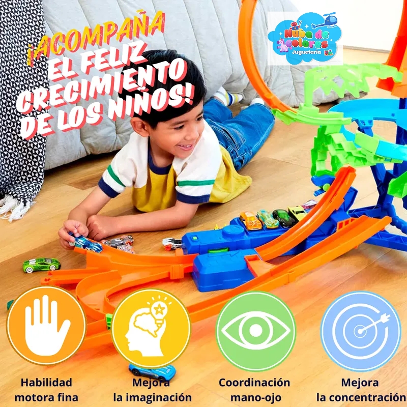 PISTA DE ACROBACIAS AÉREAS - HOT WHEELS - Imagen 6