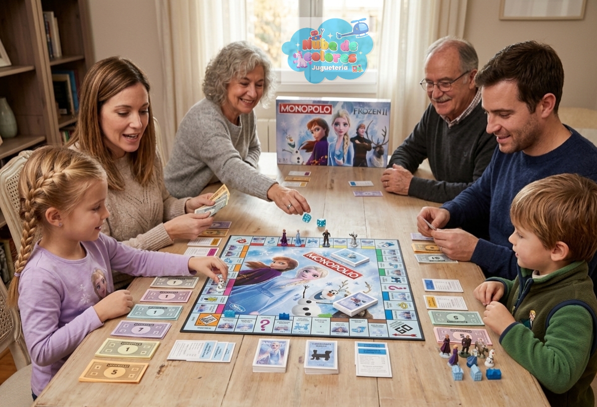 MONOPOLY - FROZEN 2 DISNEY - Imagen 3
