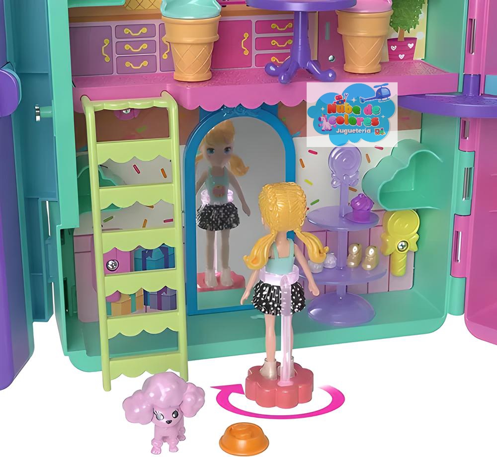 SET POLLY POCKET - MODISTAS DULCES - Imagen 6