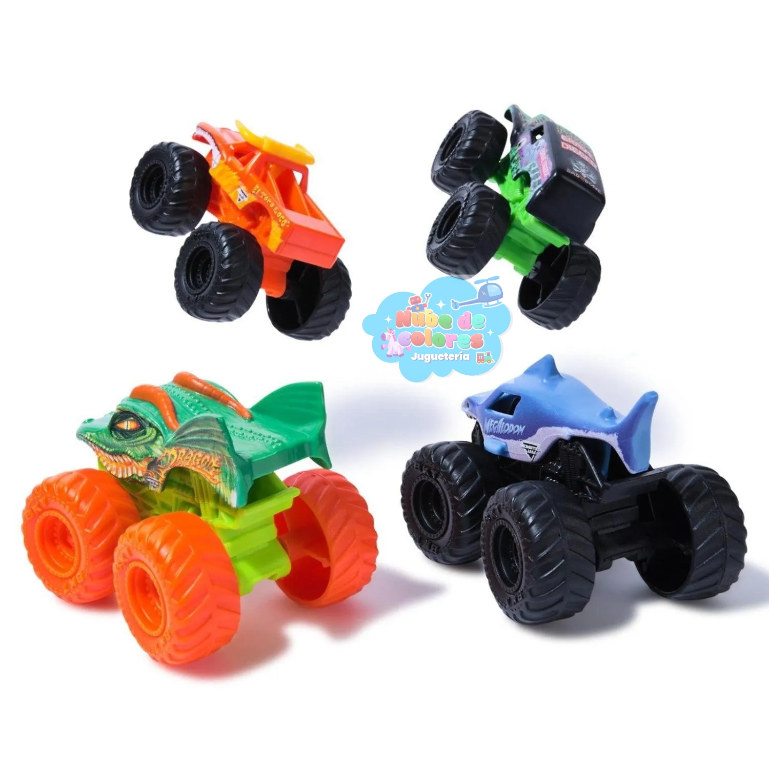 4 AUTOS MONSTER JAM - Imagen 4