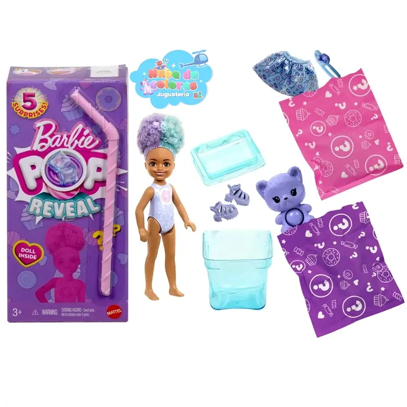 CAJA DE JUGO CON BARBIE SORPRESA - Imagen 2