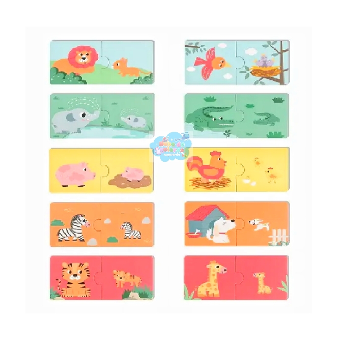 PUZZLE ASOCIACIÓN PADRES E HIJOS - Imagen 3