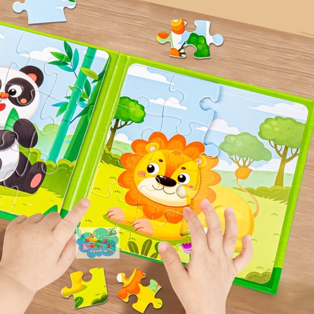 PUZZLE IMANTADO NIVEL 1 - Animales de la selva - Imagen 2