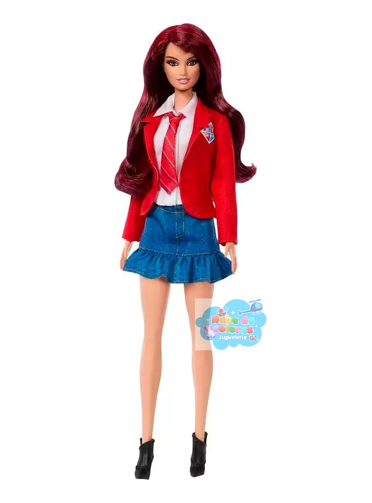 BARBIE PELIRROJA CON UNIFORME - Imagen 5