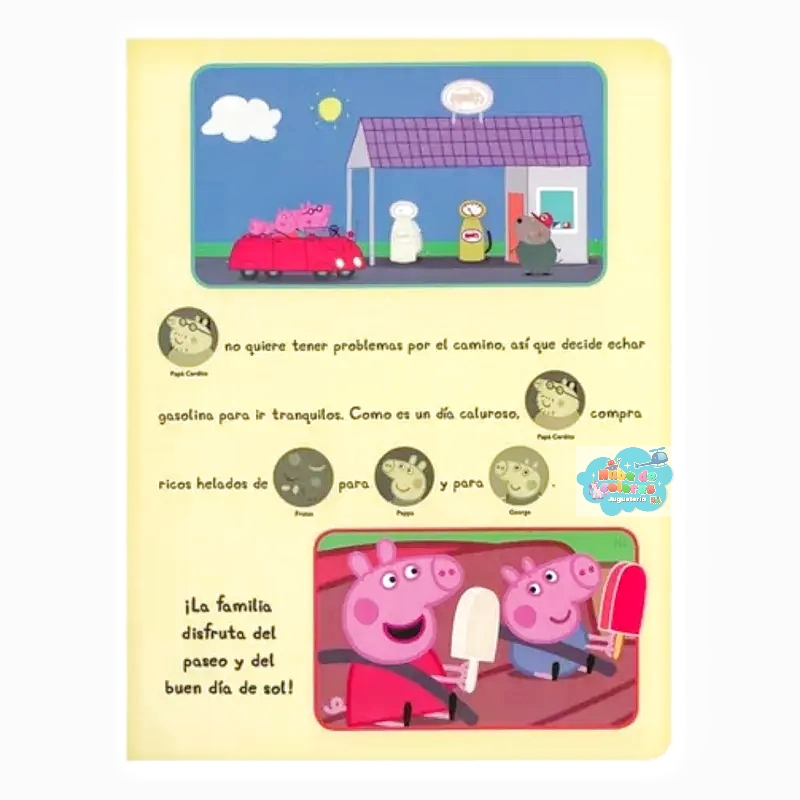 LIBRO ACTIVIDADES PEPPA PIG 95 STICKERS - Imagen 3