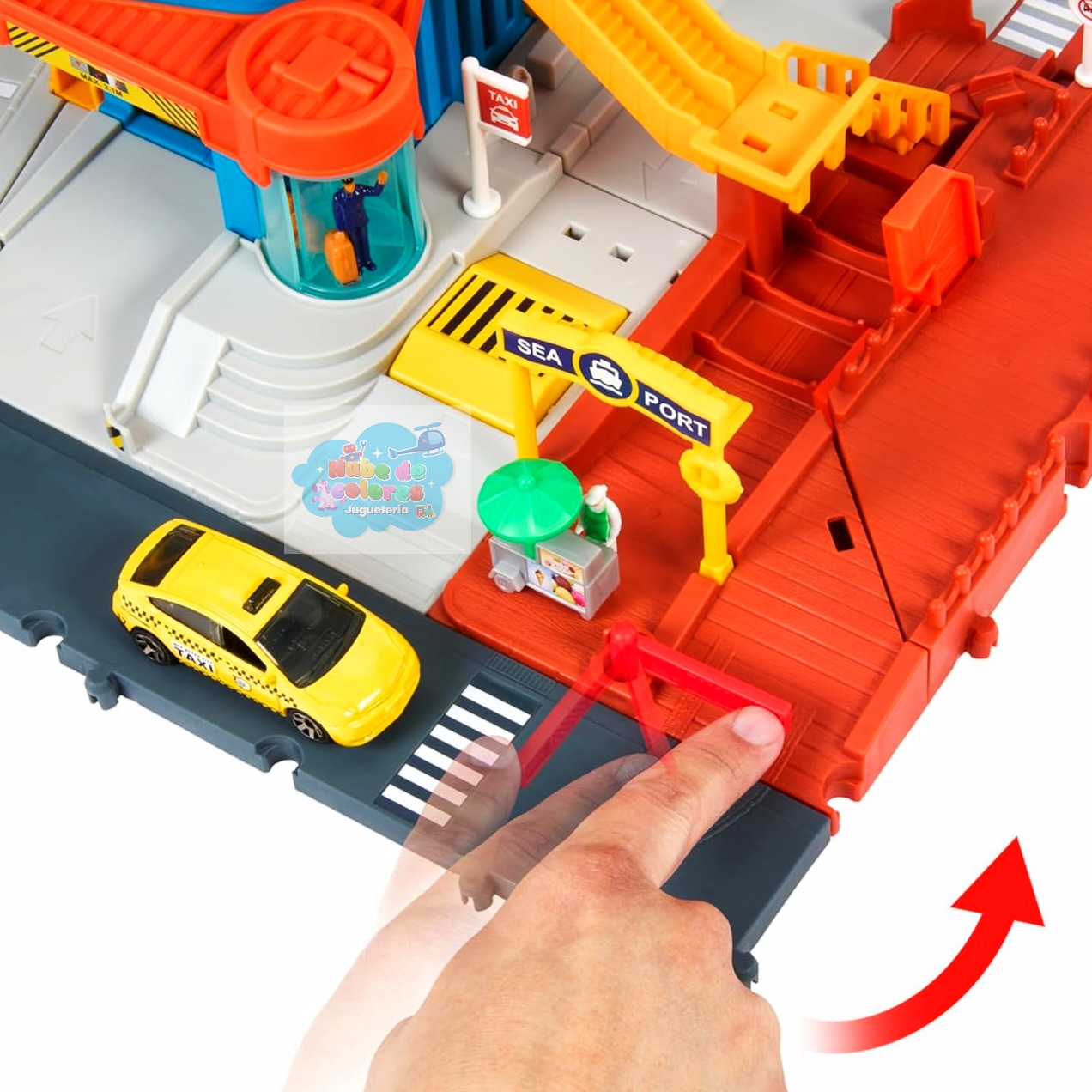 MATCHBOX - CENTRO DE TRANSPORTE CON 5 NIVELES - Imagen 3