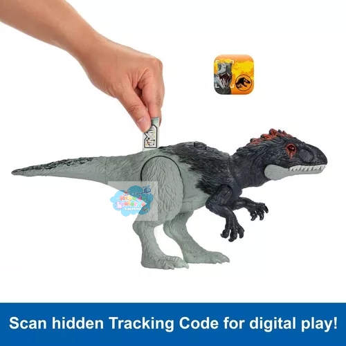 JURASSIC WORLD - DINOSAURIO CON SONIDO Y MOVIMIENTO DE ATAQUE - Imagen 2