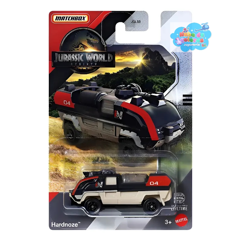 CAMIÓN JURASSIC WORLD MATCHBOX - Imagen 3