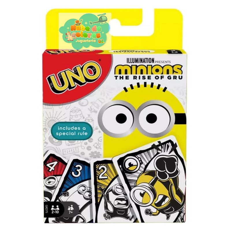 JUEGO CARTAS UNO "MINIONS"
