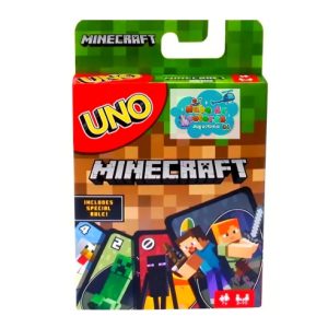 JUEGO CARTAS UNO "MINECRAFT"
