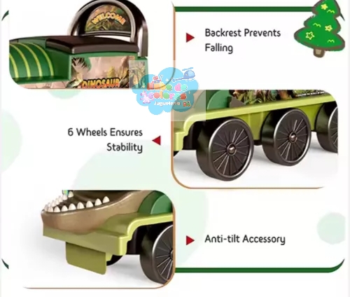 CORREPASILLO - TREN MUSICAL DINOSAURIO - Imagen 4