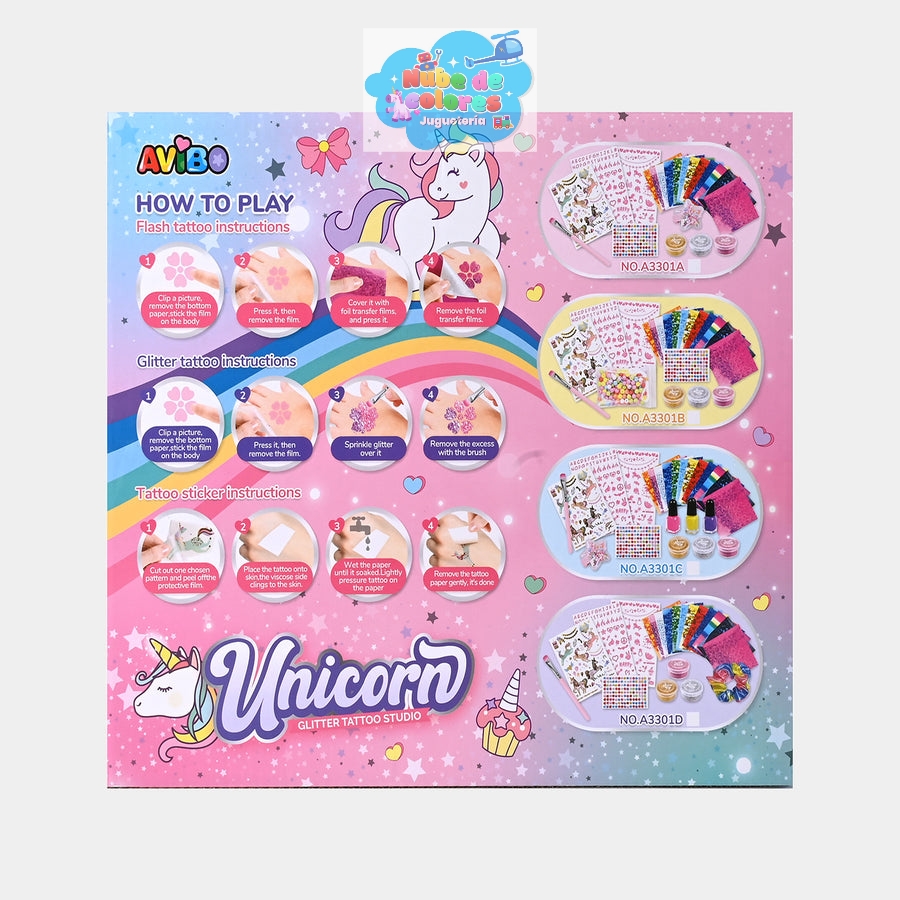 SET TATUAJES DE GLITTER - Imagen 8
