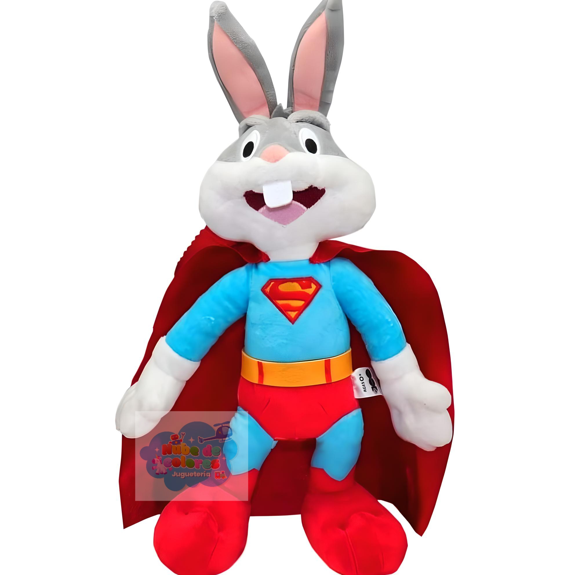 WARNER BROS - PELUCHE BUGS BUNNY SUPERMAN