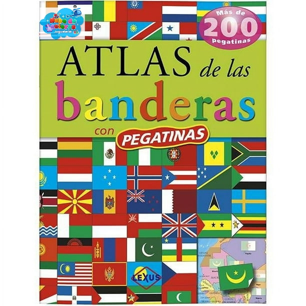 ATLAS DE LAS BANDERAS CON PEGATINAS - Imagen 3
