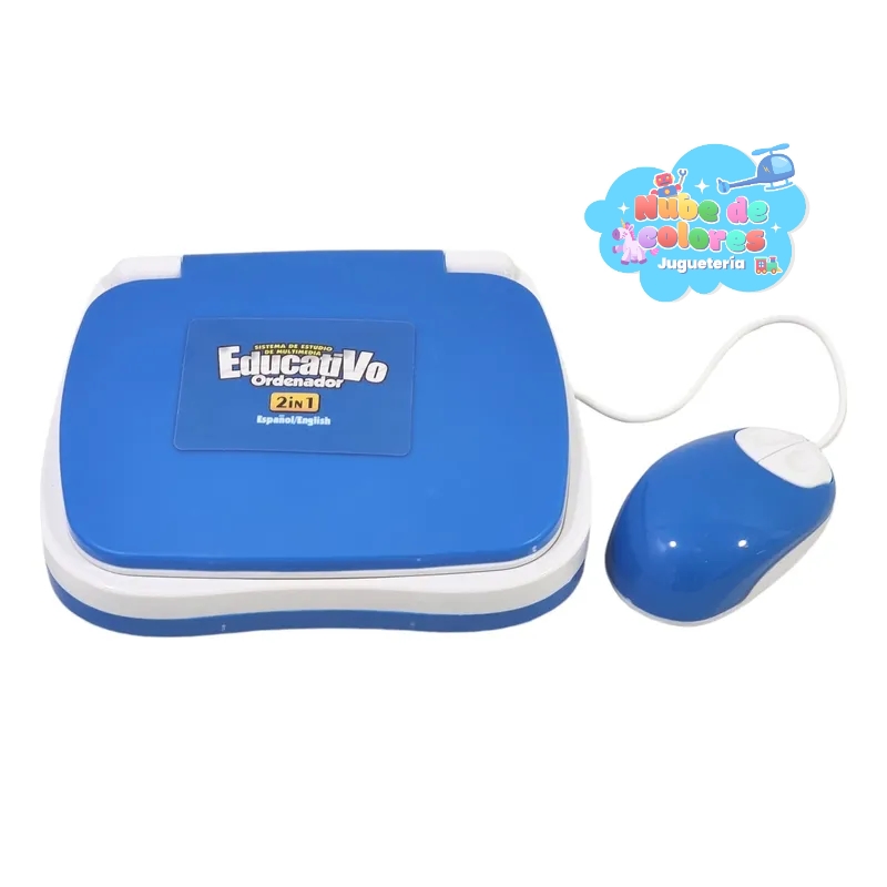 COMPUTADOR EDUCATIVO AZUL - Imagen 7