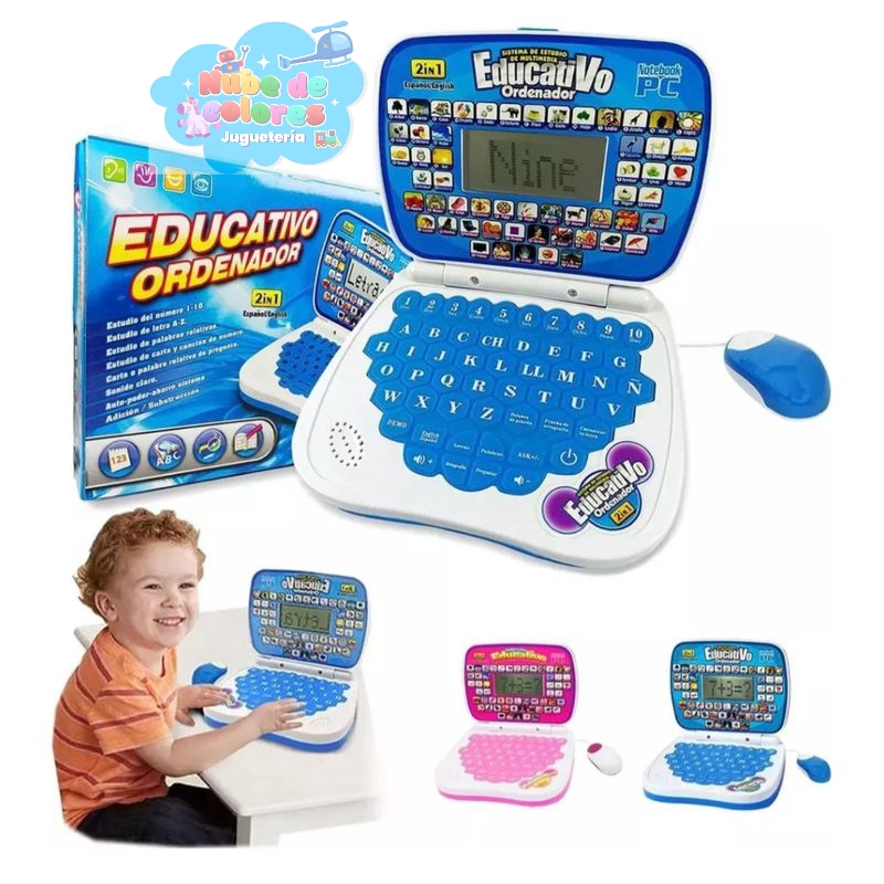 COMPUTADOR EDUCATIVO AZUL - Imagen 15