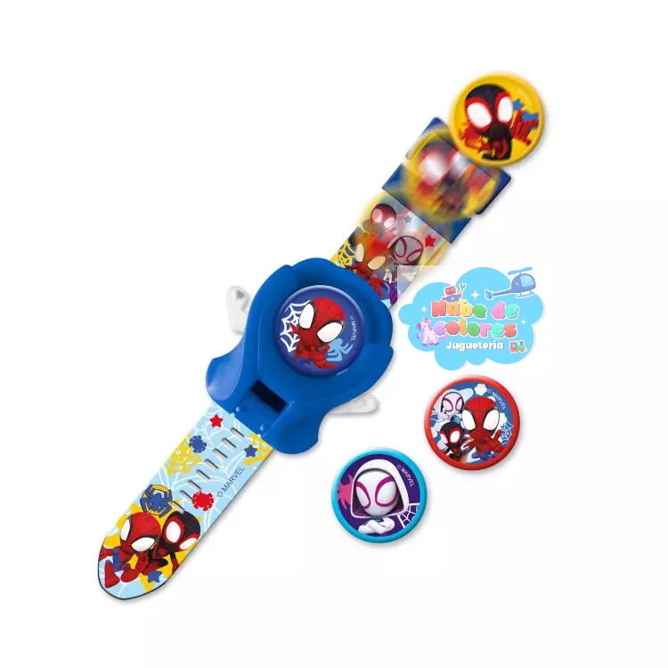 SPIDEY RELOJ LANZADOR DE DISCOS - Imagen 3