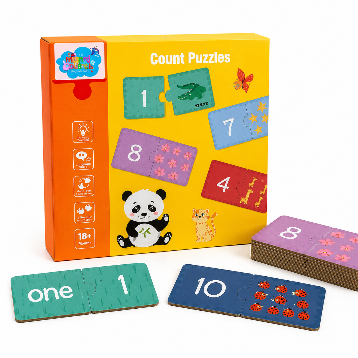 PUZZLE ASOCIACIÓN NÚMEROS Y CANTIDAD