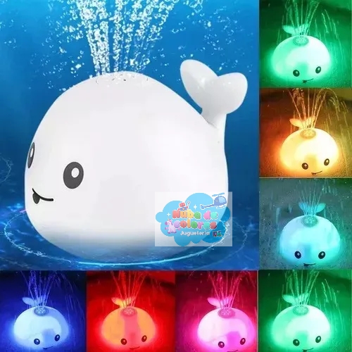 BALLENA LANZA AGUA Y CON LUCES - Imagen 5