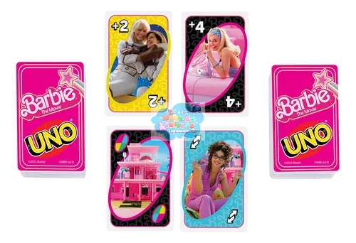 JUEGO CARTAS UNO "BARBIE" - Imagen 2