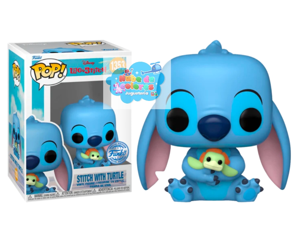 FUNKO POP! - STITCH CON TORTUGA