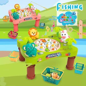 TABLERO PESCA GIRATORIA MUSICAL
