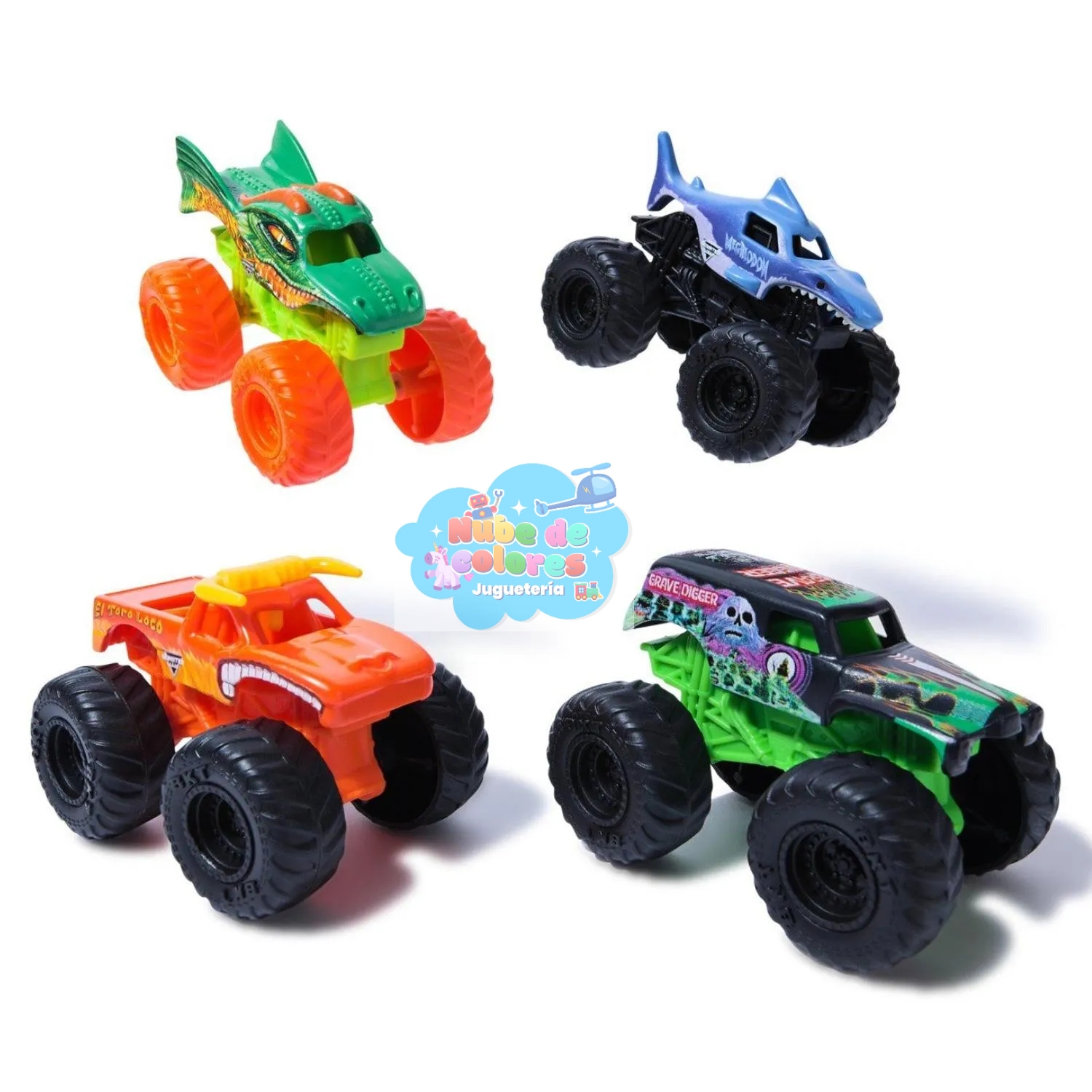 4 AUTOS MONSTER JAM - Imagen 3