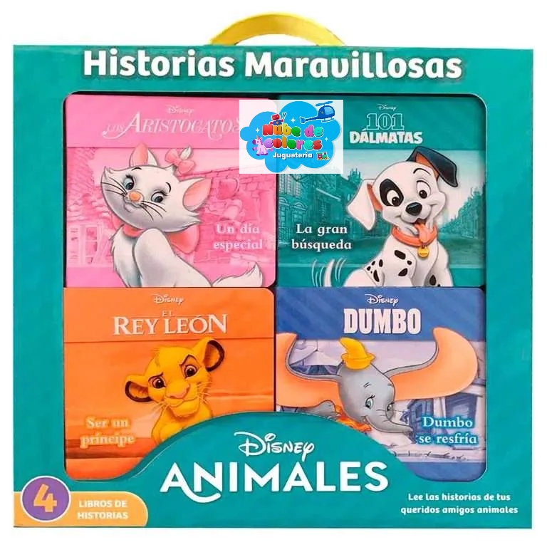 MALETA 4 LIBROS "DISNEY ANIMALES" - Imagen 7