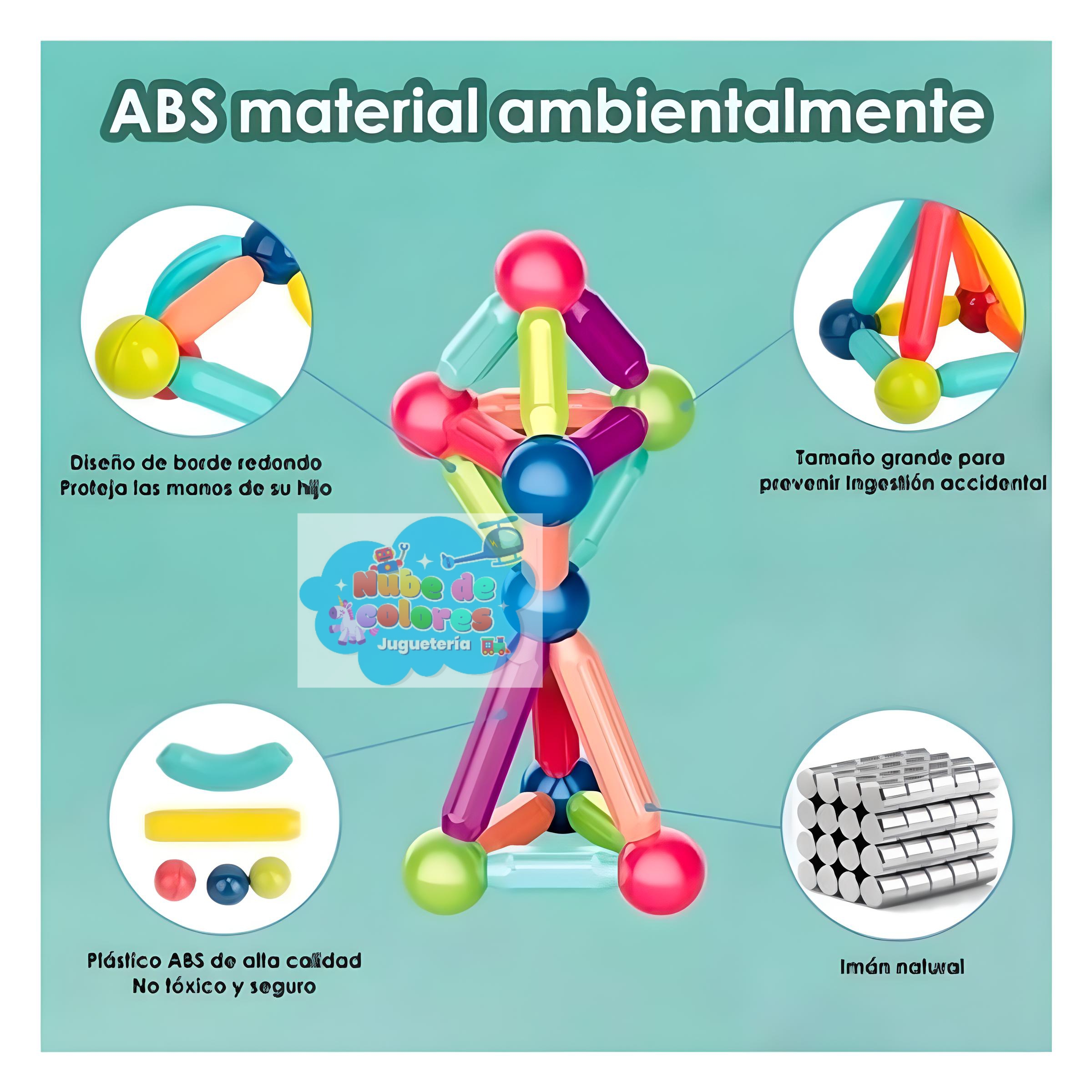 IMANES CILINDRO 64 PCS. - Imagen 6