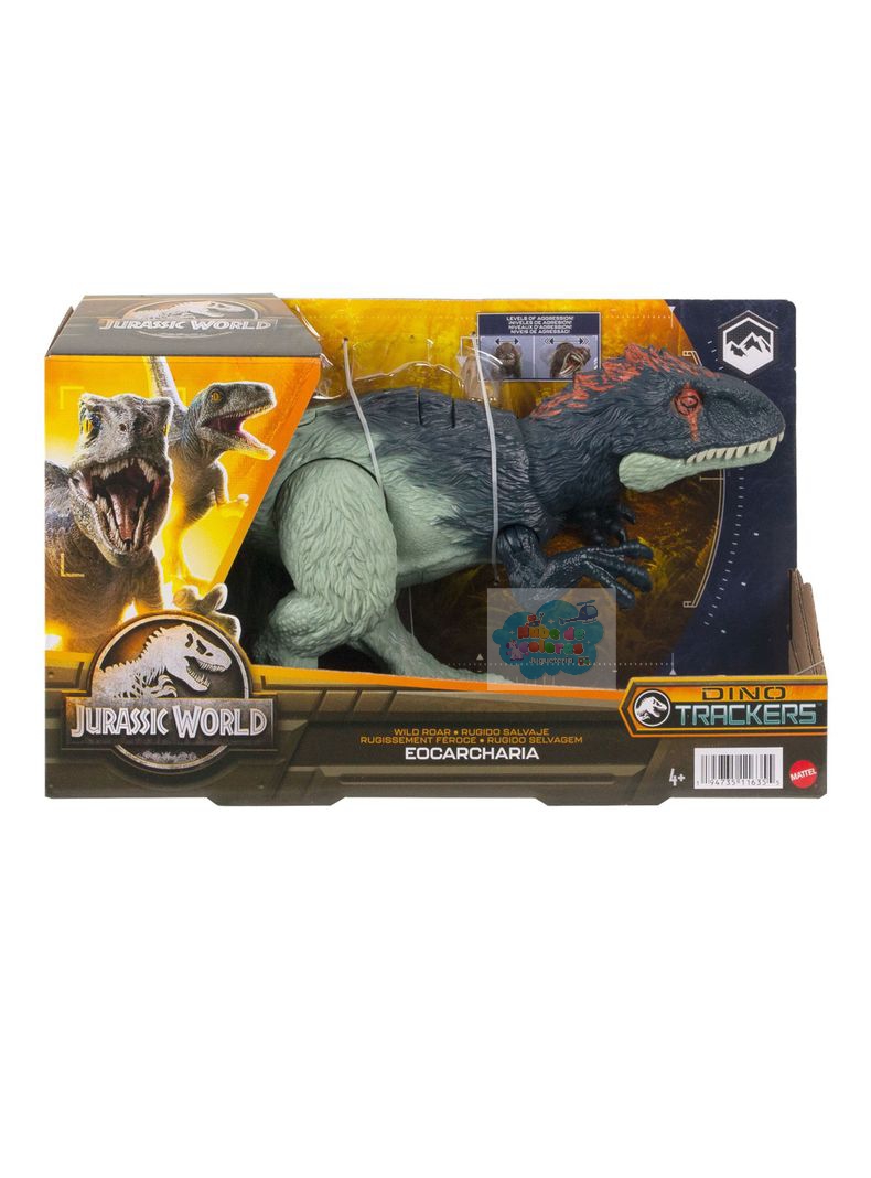 JURASSIC WORLD - DINOSAURIO CON SONIDO Y MOVIMIENTO DE ATAQUE
